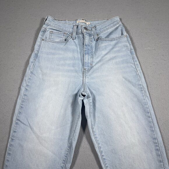 Levi's‎ 721 High Rise Jeans Women Size 27 Wated Tapered Light Wash Inseam 28 - Picture 2 of 12